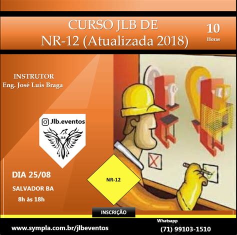 Curso De Nr 12 Máquinas E Equipamentos Sympla