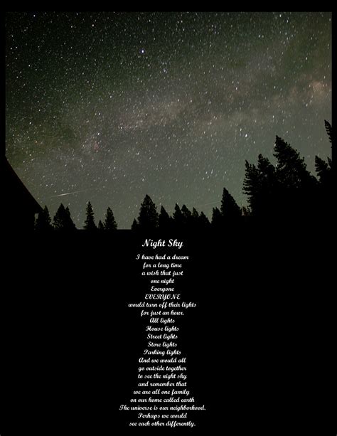 Latter Day Saint Poetry By Loretta Harbertson Night Sky