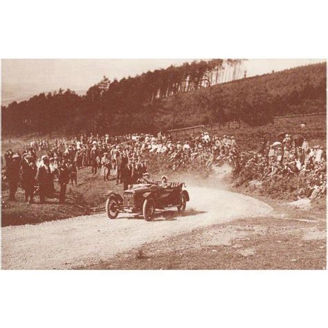 Postcard 1216 Sunbeam Car Hill Climb Caerphilly 1914 Lb Starkey
