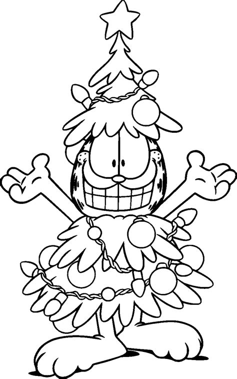 Check spelling or type a new query. Garfield Christmas Tree Costume Coloring Pages For Kids # ...