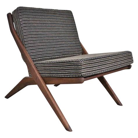 Scandinavian Modern Scissor Lounge Chair By Folke Ohlsson For Dux For