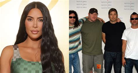 Kim Kardashian Quotes Smash Mouth Song While Sharing Bikini Photos