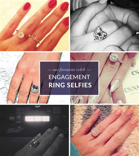 Our Favourite Celeb Engagement Ring Selfies The Caratlane