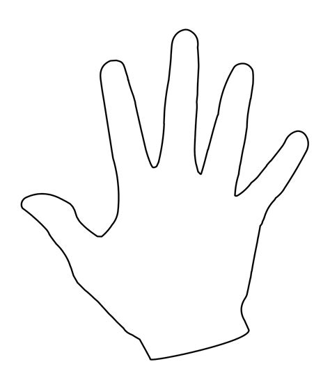 Hand Outline Drawing Png Please Use And Share These Clipart Pictures