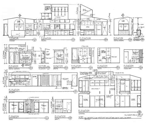 Drafting Standards For Interior Elevations Construction Drawings