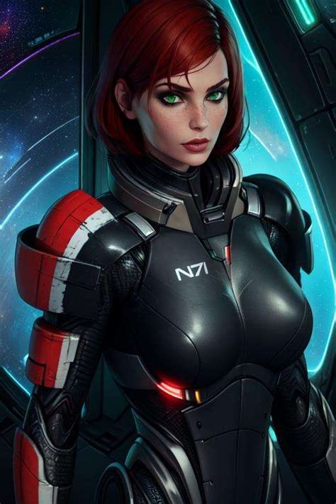 jane shepard mass effect v1 tensor art