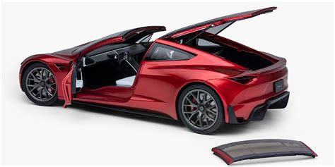 Standard range plus rear wheel drive partial premium interior. Tesla Roadster 2 die cast 1:18 model goes on sale, look at ...