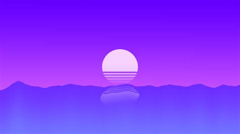 3840x2160 Artist Artwork Digital Art Hd 4k Sunset Minimalism