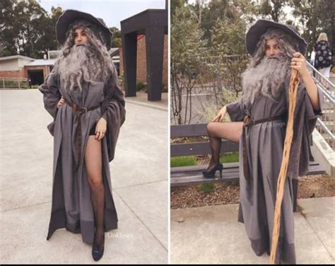 Sexy Gandalf Costume Meme Guy