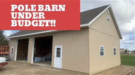 A Hobby Barn With A Hideout 28x48 Youtube