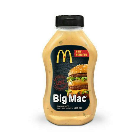 Mcdonalds Big Mac Sauce 355 Ml For Sale Online Ebay
