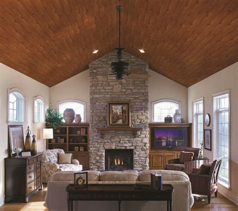 Armstrong woodhaven 5 in x 84 in beadboard tongue and groove ceiling plank 1149b. Armstrong® WoodHaven™ 5" x 84" Ceiling Plank at Menards®