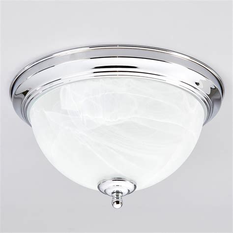 Corvin Bathroom Ceiling Light Chrome Coloured Lightsie