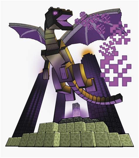 Minecraft Mutant Ender Dragon Wallpaper Minecraft Wallpaper Ender