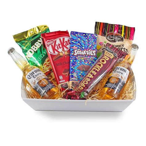 Chocolate bouquets and gift hampers can be delivered anywhere in australia. Corona and Snacks Gift Hamper - Delivery Sydney ...