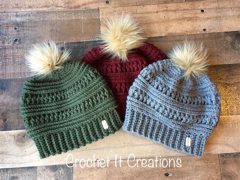 Free Crochet Beanie Patterns Crochet It Creations