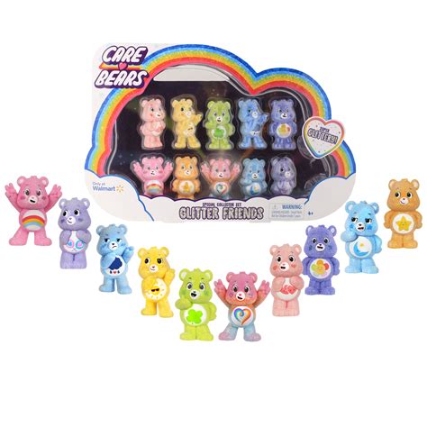 New 2021 Care Bears 2 Collectible Figures Ten Pack Exclusive