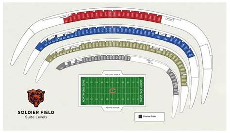 Chicago Bears Seating Chart Virtual | Awesome Home