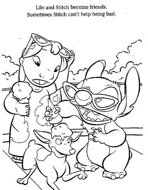 Stitch Christmas Coloring Pages Micronica68
