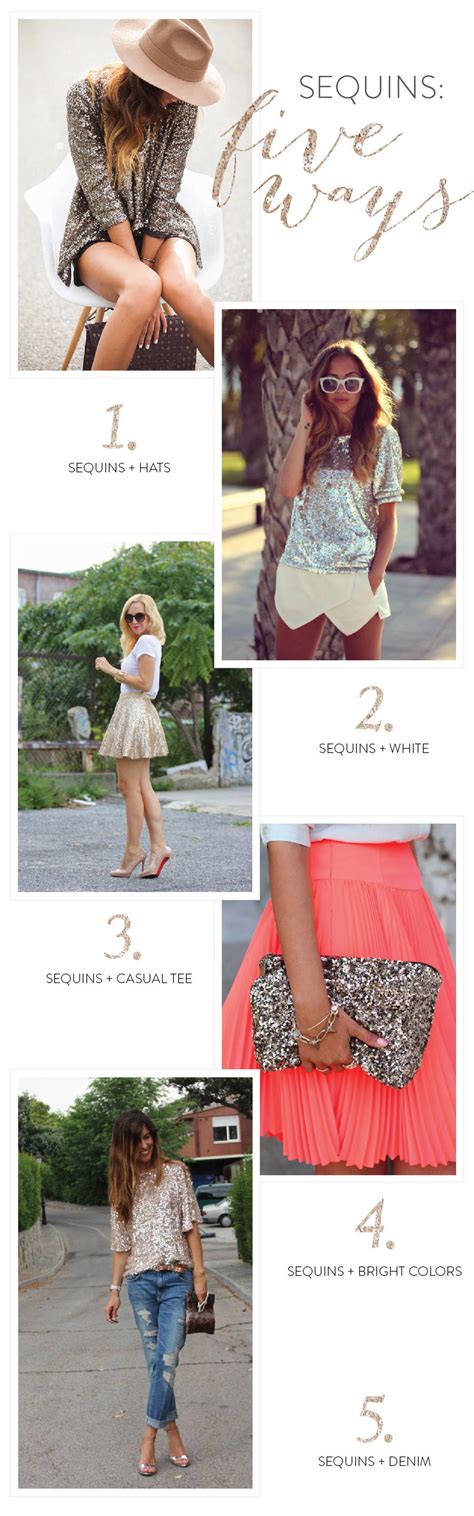 Ways To Wear Summer Sequins From The Glitter Guide