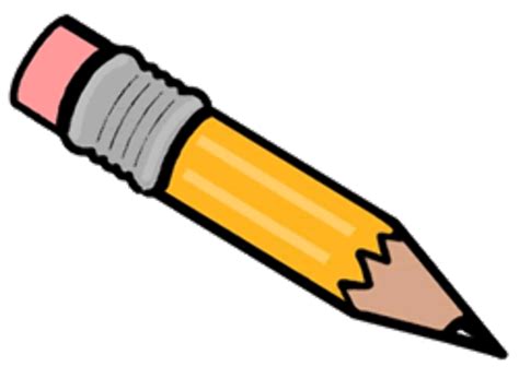 Cartoon Pencil Clip Art