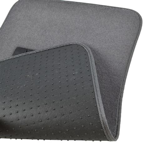 Car Floor Mats For Sedan Suv 4 Piece Carpet Liner Vinyl Heel Pad Ebay