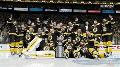 Nhl 17 Boston Bruins Stanley Cup Championship Celebration Youtube
