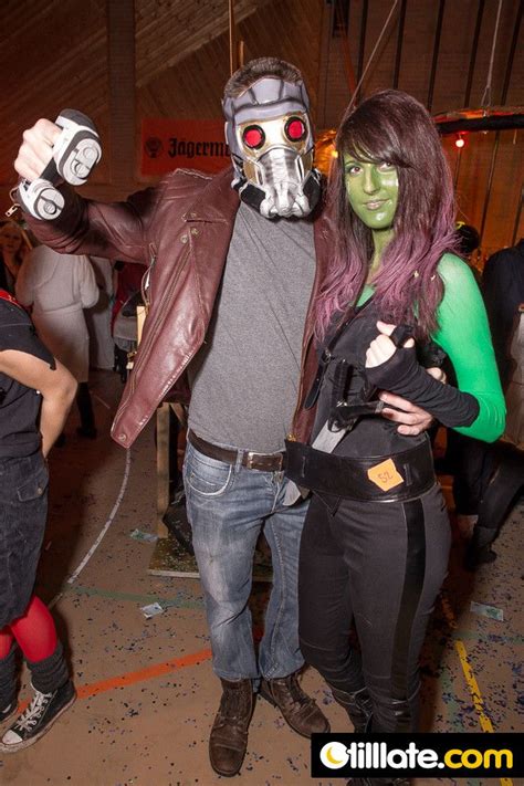 Starlord And Gamora Gamora Costume Couples Costumes Starlord And Gamora