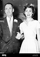 Henry Fonda, afdera franchetti, boda, Nueva York 1957 Fotografía de ...