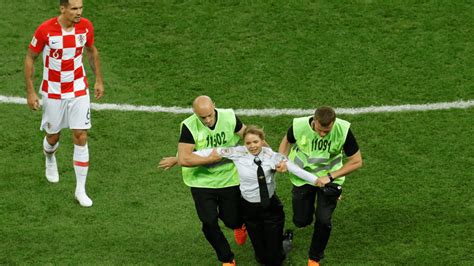 Pussy Riot Claims Responsibility For World Cup Final Pitch Protest
