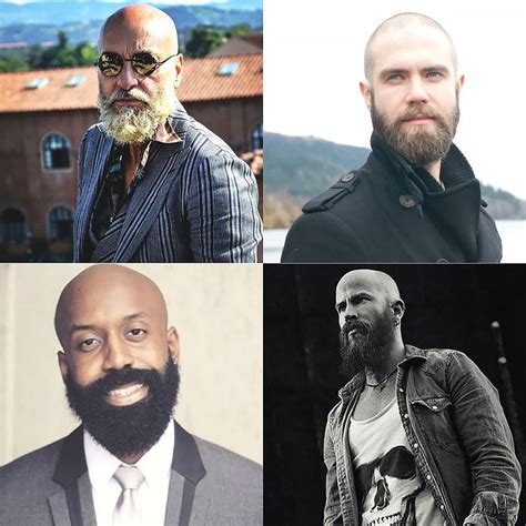 A Complete Guide To Rocking Different Men S Beard Styles Bald Men With
