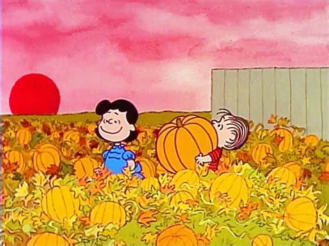 Its The Great Pumpkin Time Lucy And Linus In The Pumpkin Patch