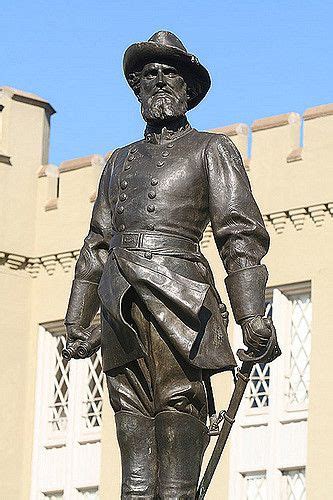 The Stonewall Jackson Monument On The Grounds Of Vmi Virginia