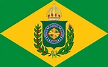 Bandeira Império do Brasil (atualizada). Flag Empire of Brazil (updated ...