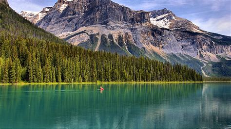 Emerald Lake Yoho National Park Wallpapers Wallpaper Cave