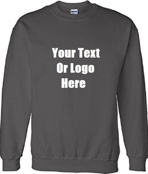 Custom Personalized Design Your Own Sweatshirt Etsy