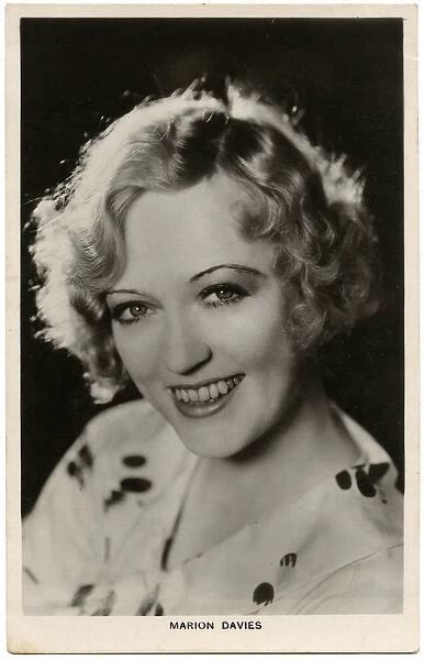Marion Davies 1897 1961 American Film Actress Available As Framed
