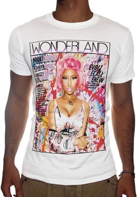 Mens Nicki Minaj T Shirt New Sexy Printed Rap Tee Ymcmb Music Fashion Top X Large