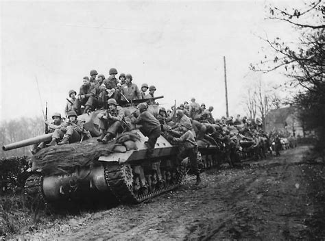 30th Infantry Division And 823rd Tank Destroyer Battalion M10 Germany