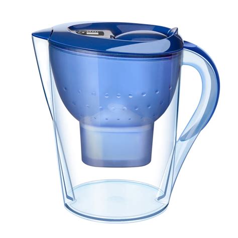 35l Water Filter Pitcher With Electronic Indicator 1 Filter 4 Stages Filtration System Reduce