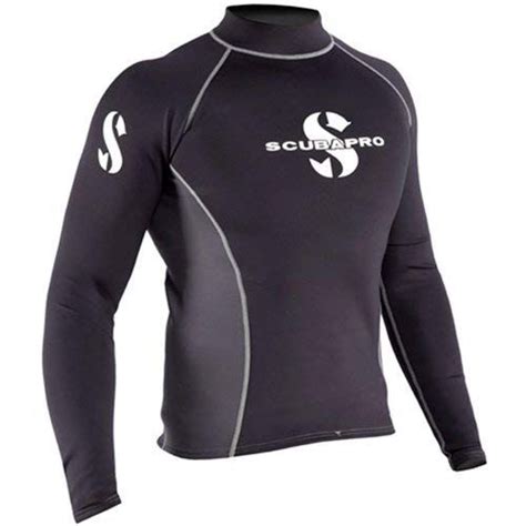 Scubapro Everflex 1 Mm Mens Wetsuit Long Sleeve Blackgray Small