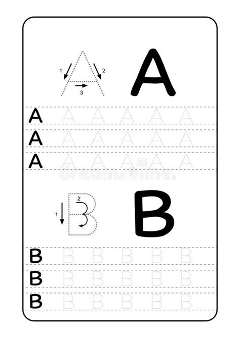 Abc Alphabet Letters Tracing Worksheet With Alphabet Letters Basic