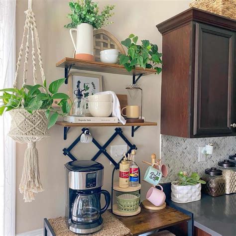 37 Coffee Bar Ideas To Streamline Your Morning Routine