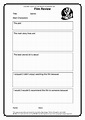 Movie Review Critique Paper Example Movie : Film Review Template by ...