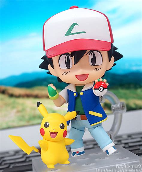 Ash Ketchum Nendoroid Revealed Features Kanto Designs Pikachu Poké