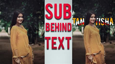 The subject matter of the text. Subject Behind The Text - Photoshop Tutorial | Dieno ...