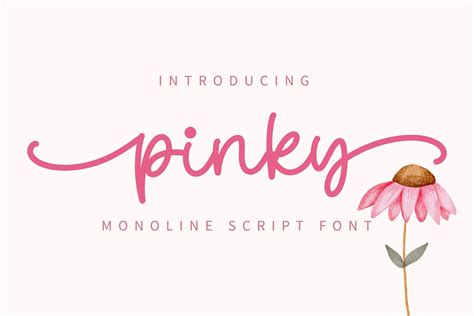 Pinky Font By Bitongtype Creative Fabrica