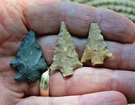 Authentic Indian Arrowheads Lot 3 Ebay