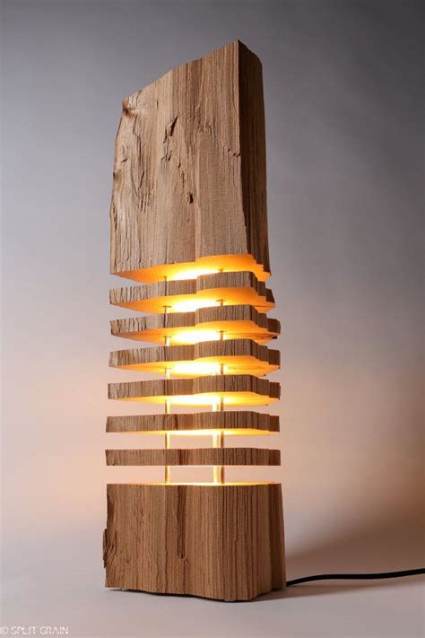 Licht, lampen, leuchten, lichttechnik, beleuchtung, beleuchtungsanlage. Modern Lighting Wood Light Sculpture | Holzlichter ...
