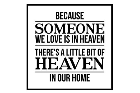 Because Someone We Love Is In Heaven Photoshop Graphics ~ Creative Market